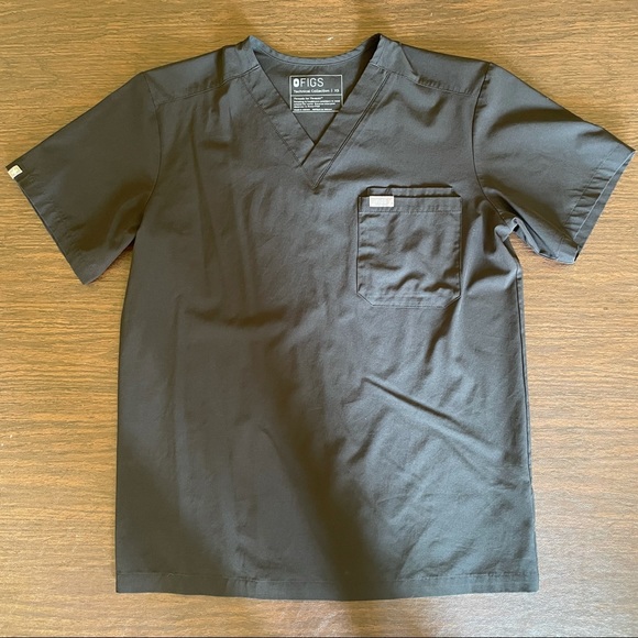 Figs FionLite Mens XS/Women’s S Tall Set Black - Picture 2 of 10